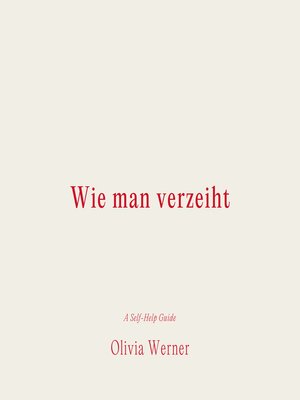 cover image of Wie man verzeiht